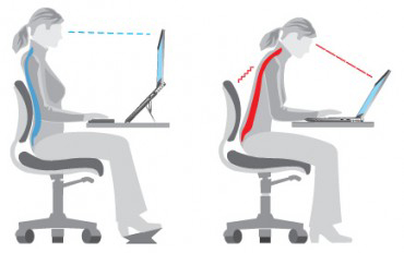 Una buena ergonomía es uno de los mejores hábitos saludables en la oficina