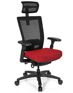 Silla ergonómica perfecta, con ajuste lumbar