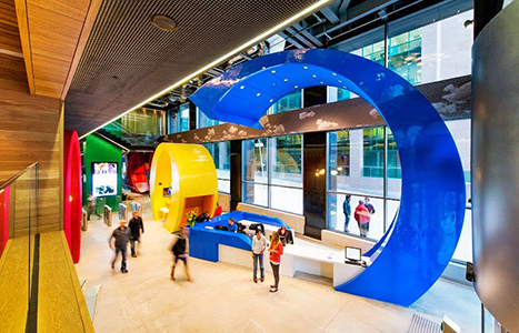 Interior oficinas centrales Google
