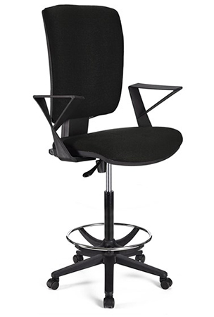 Taburete trabajo con brazos