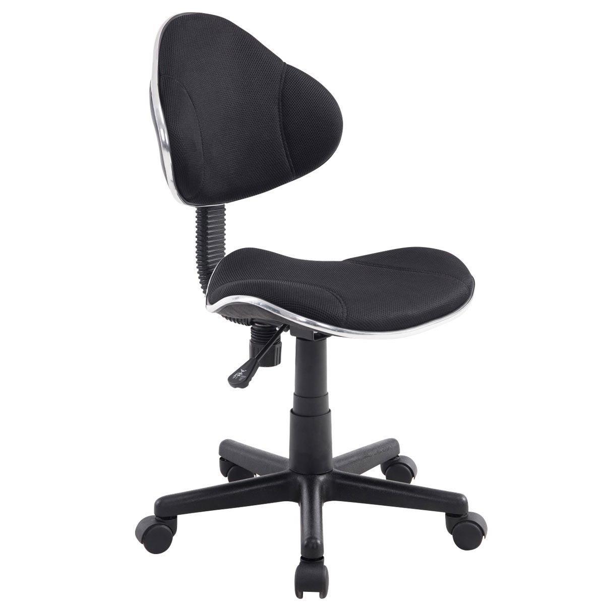 Silla escritorio Juvenil BASTER, gran calidad, acolchado con tejido en malla transpirable, color negro