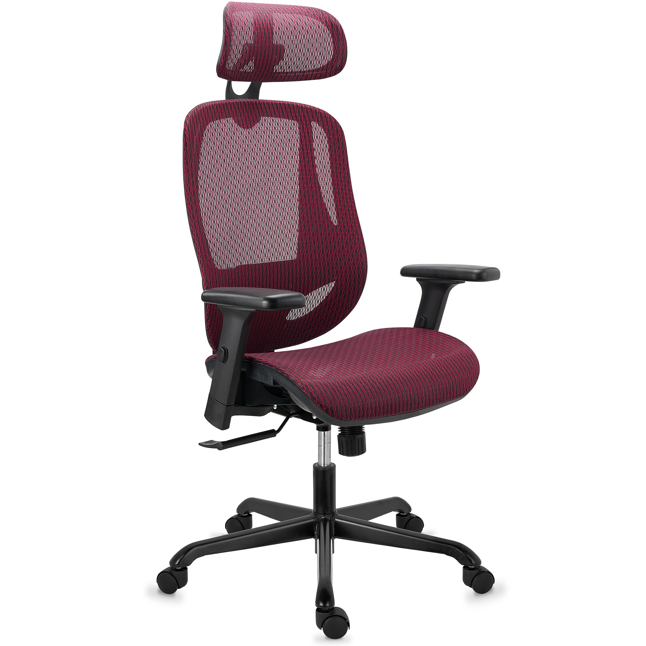 REACONDICIONADO Silla ergonómica NOVA, gran diseño y comodidad, rojo
