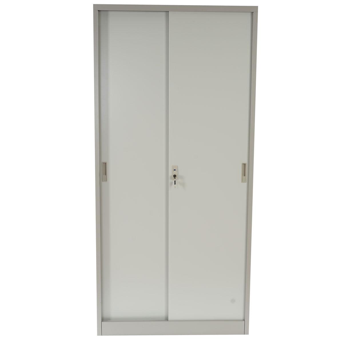 Armario archivador metálico EDIT de 180x85x40. 2 puertas correderas