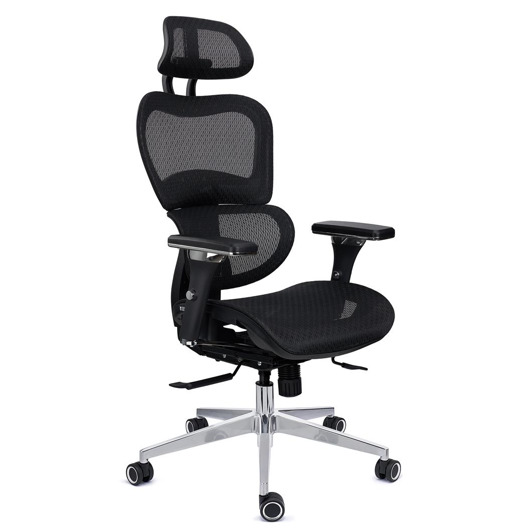 DEMO# Silla Ergonómica VICTORY PRO, Máxima Adaptabilidad, Gama Profesional, Detalles Exclusivos, En Negro