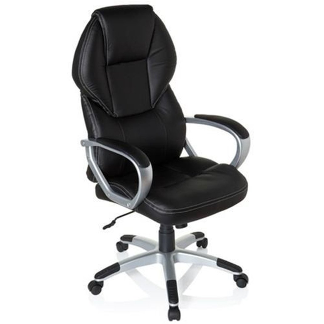 DEMO# Sillón de oficina TEJADA, Gran Precio, Diseño único y Comodidad máxima, En Negro