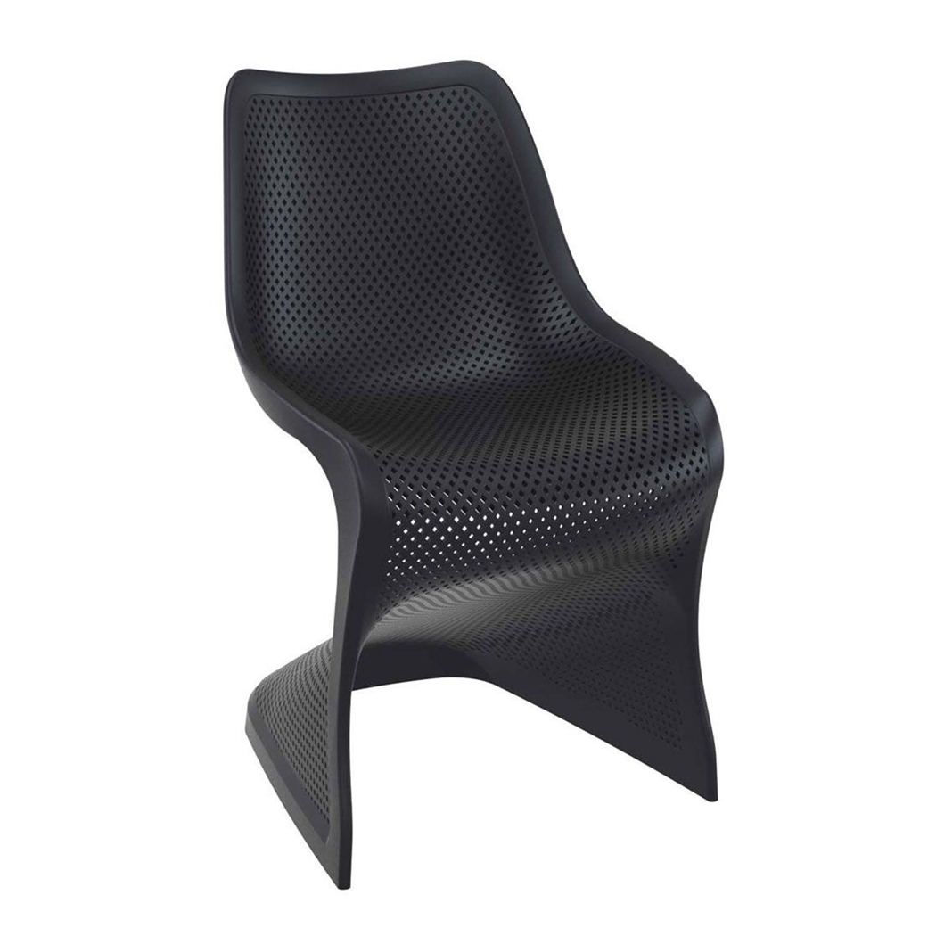 Silla de Confidente CALIMA, Ergonómica, Moderno Diseño, color Negro