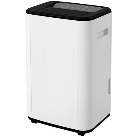 Deshumidificador de Oficina DRYPRO, Diseño Moderno, Depósito 6L, en color Negro y Blanco