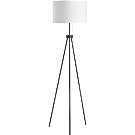 Lámpara de pie VITRA, Dimensiones 37x37x152 cm, Diseño en Trípode, Color Blanco